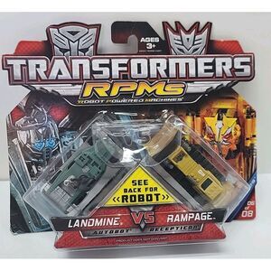 Transformers RPMS: Landmine VS Rampage Battle Series #6 of 8‎ New